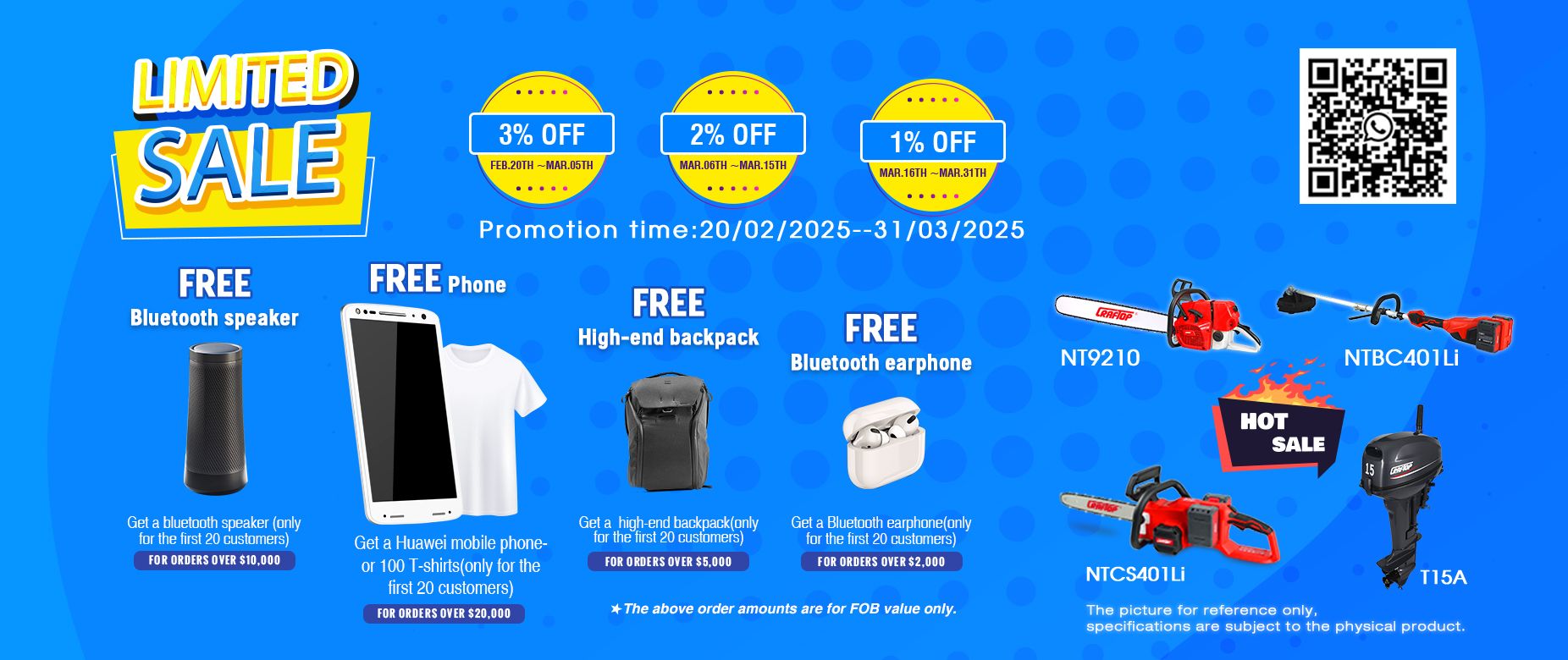 Don't Miss Out on CRAFTOP’s Spring Limited Sale