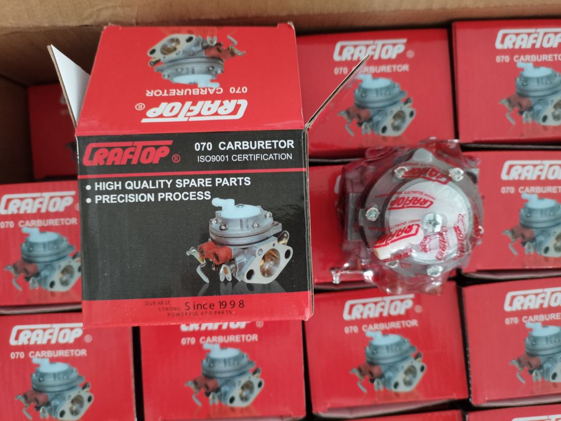 craftop carburetor and cases