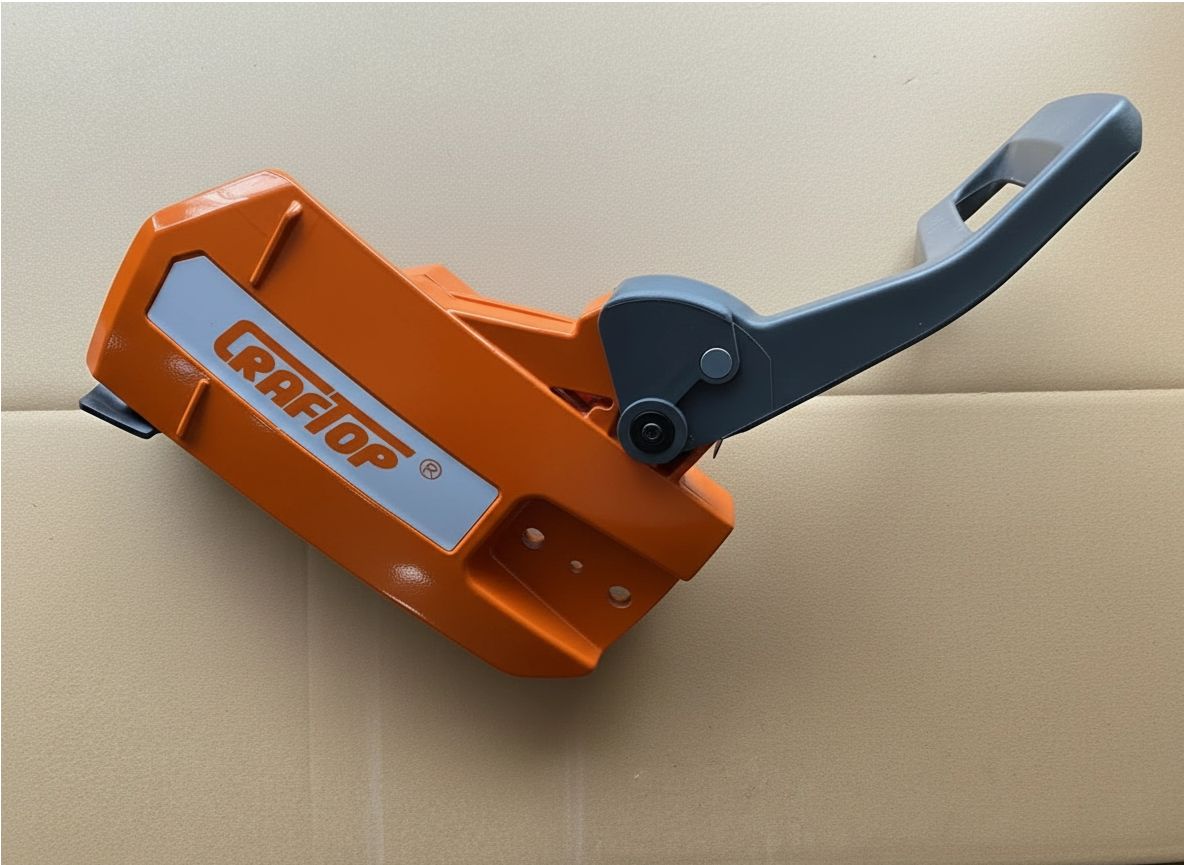 chainsaw brake_on_cardboard