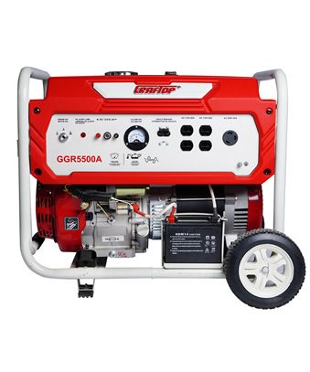 Benzínový generátor elektrické energie GGR5500A pro profesionální použití