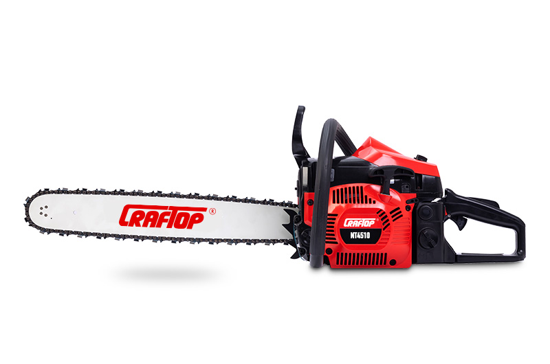 Gasoline Chain Saw NT4510 with 16''-20'' Bar Length, Semi-Professional Wood Cutting Tools