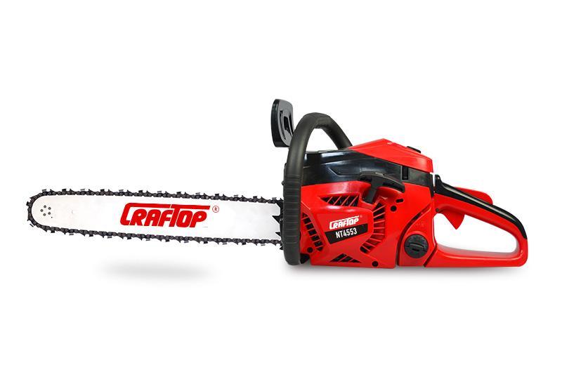 Gasoline Chain Saw NT4553 with 16''-20'' Bar Length, Semi-Professional Wood Cutting Tools