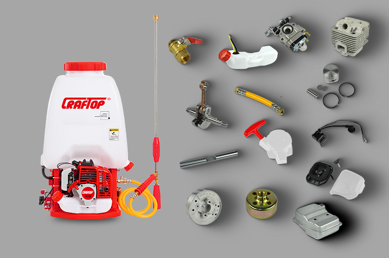 GS768 Sprayer Parts