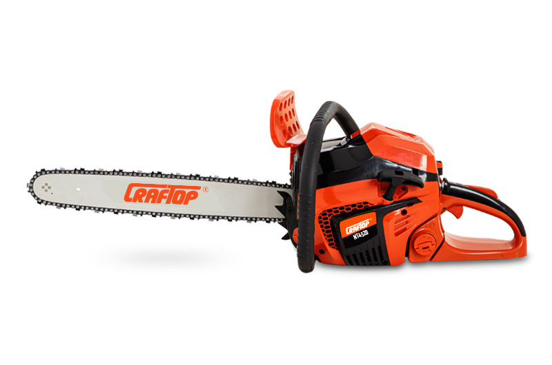 Gasoline Chainsaw NT4520 With 20 Inch Saw Bar, Best Petrol Chain Saw for Semi-Pro Use