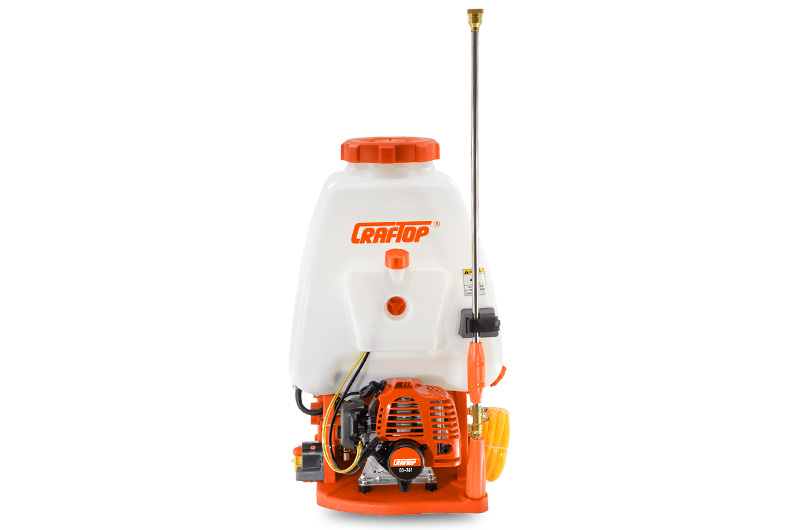 25L 2-Cycle Gasoline Knapsack Sprayer GS767 Backpack Petrol Sprayer for Agri Spraying