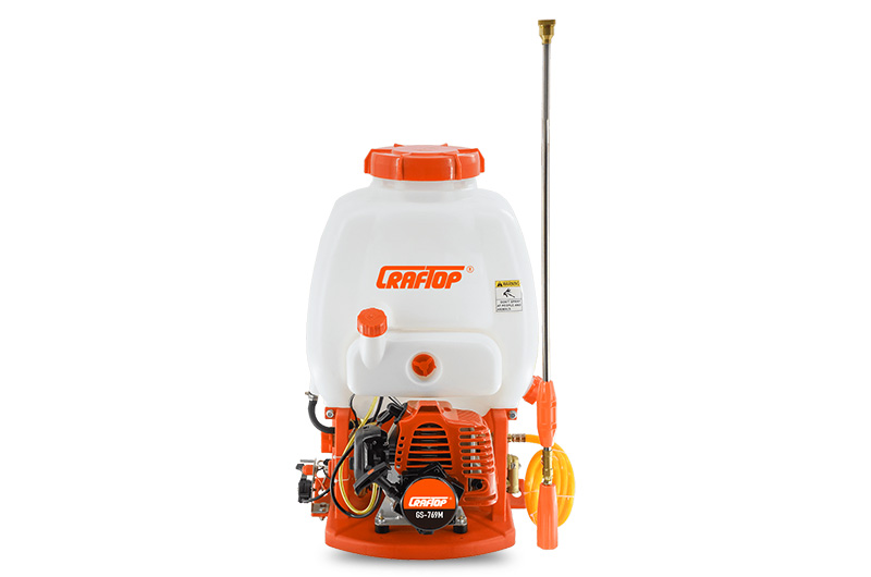 15L 2-Stroke Backpack Petrol Sprayer GS769M Gasoline Knapsack Sprayer for Agri Spraying