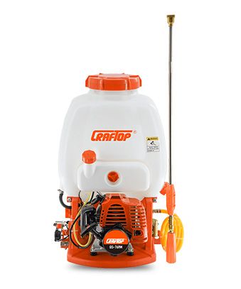 15L 2-Stroke Backpack Petrol Sprayer GS769M Gasoline Knapsack Sprayer for Agri Spraying