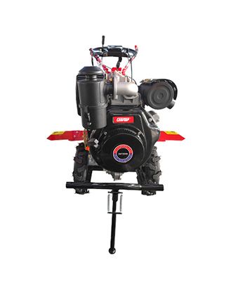 9HP Diesel Tiller Cultivator DMT120KM Brush Cutter Tiller for Planting Soil and Gardening Bed Preparation