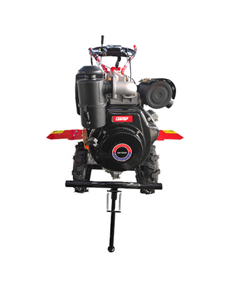9HP Diesel Tiller Cultivator DMT120KM Brush Cutter Tiller for Planting Soil and Gardening Bed Preparation