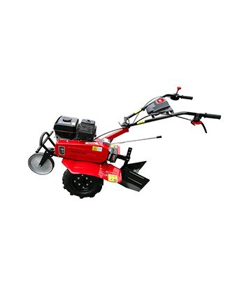 7HP Gas-Powered Tiller Cultivator GMT75-5Z Mini Garden Rotavator for Soil Planting and Gardening Use