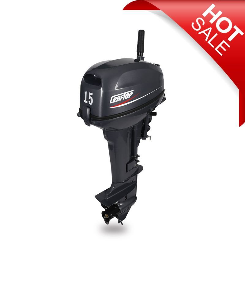 15 HP 63V Outboard Motor 2-Cycle Outboard Boat Engine